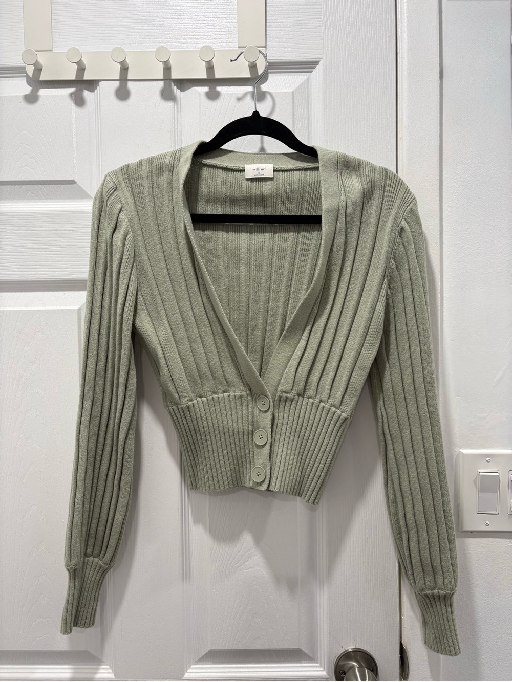Wilfred Plunge Front Cardigan